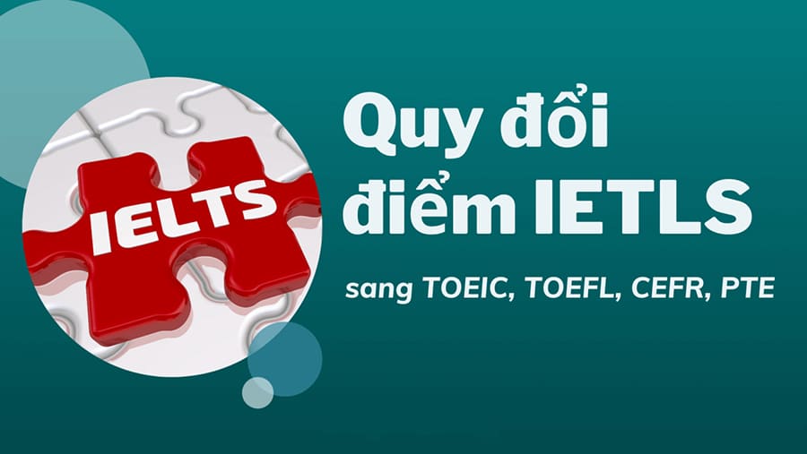 Quy đổi điểm IELTS sang  TOEIC